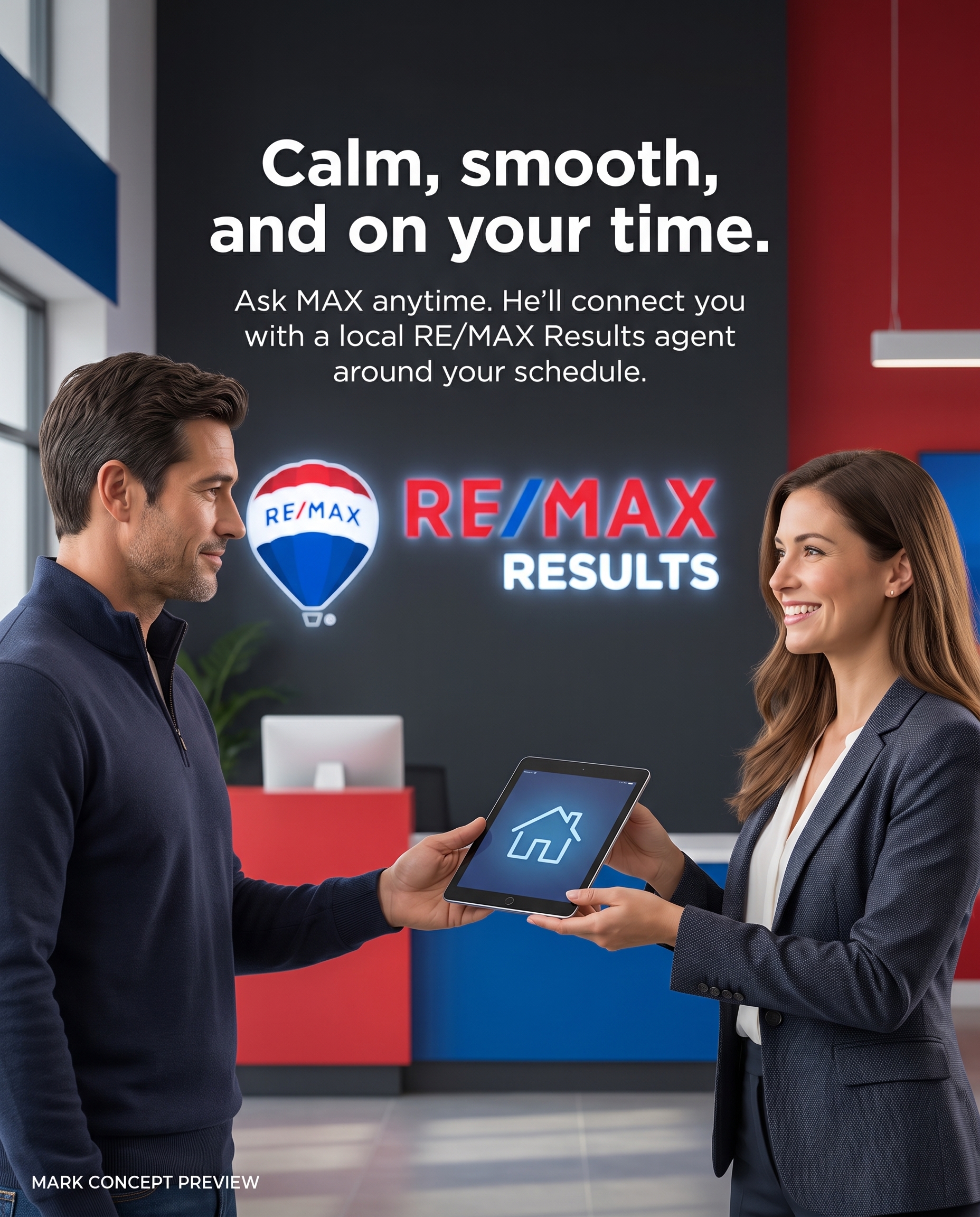 MAX local agent handoff concept